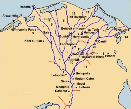 Busiris, Al Maḩallah al Kubrá