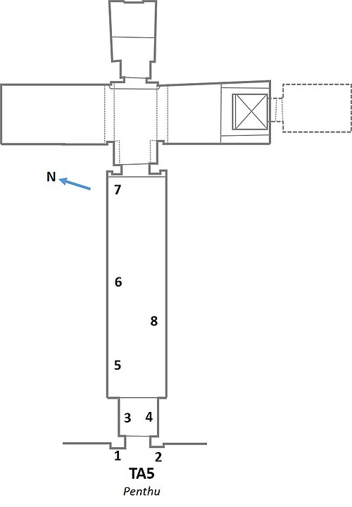 Amarna Tomb 5, Dayr Mawās