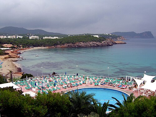 Platja de Nova, Santa Eulària des Riu