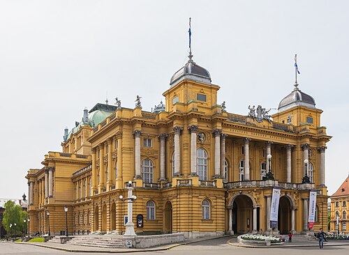 Croatian National Theatre in Zagreb, Zagreb