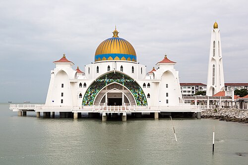 Malacca Straits Mosque, Malacca