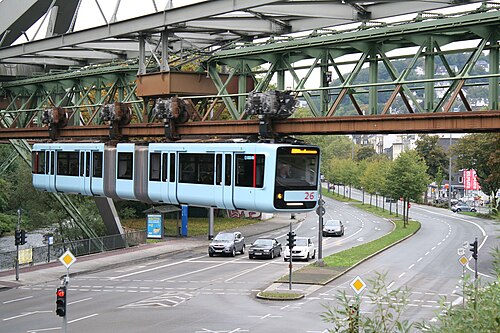 Wuppertal Schwebebahn, Wuppertal