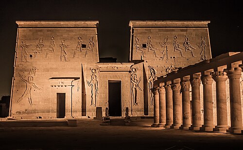 Temple of Isis in Philae, Aswān