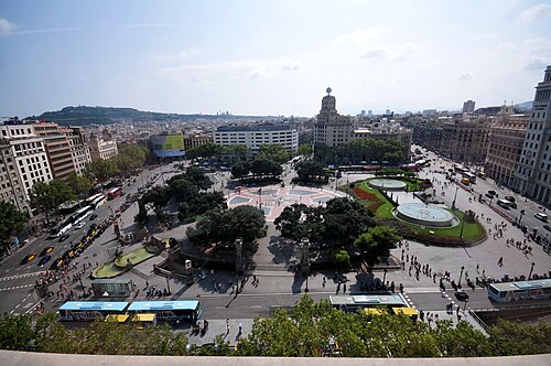 Plaça de Catalunya, Barcelona