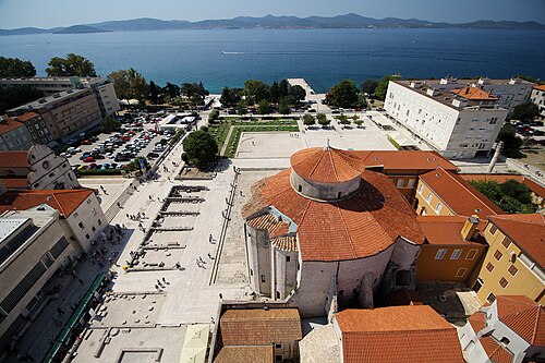 Roman forum in Zadar, Zadar