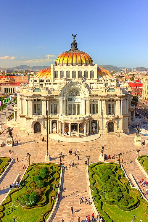 Palace of Fine arts, Mexico City