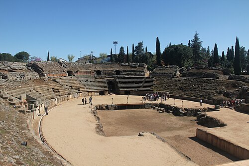 Roman amphitheatre of Mérida, Mérida