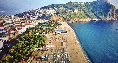 Kleopatra beach, Alanya