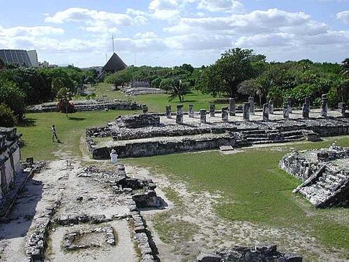 El Rey archaeological site, Cancún